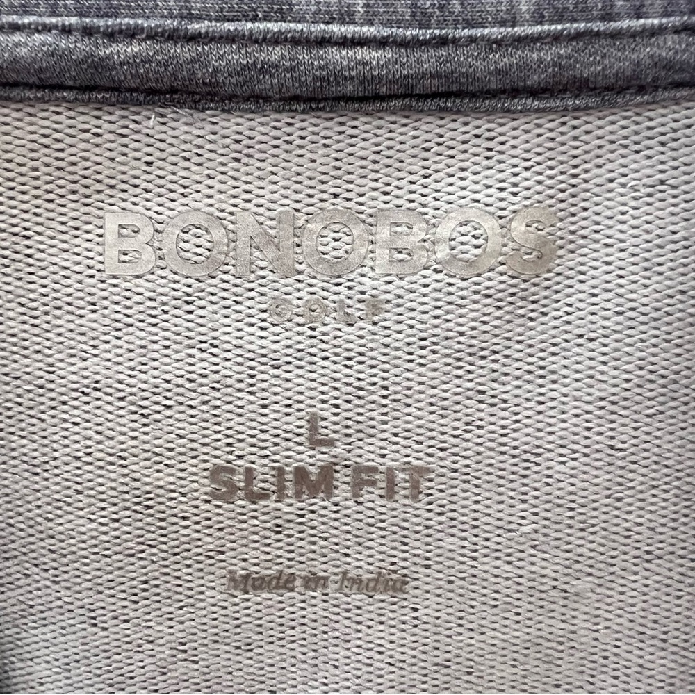 Bonobos Golf Gray Playthrough Performance Half-Zi… - image 2